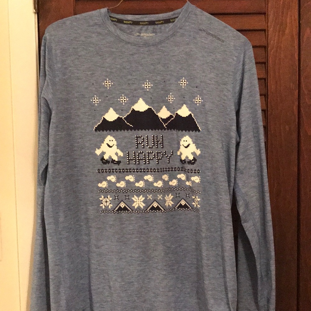 Brooks Running 2016 Long Sleeved Holiday Shirt